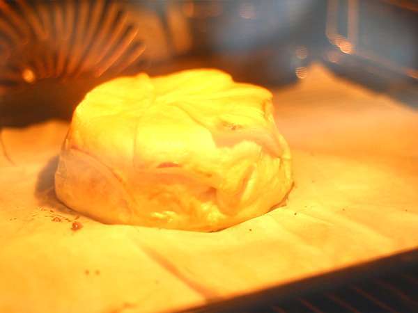 Бутер тесто с шунка и лук Camembert - Подготовка стъпка 4