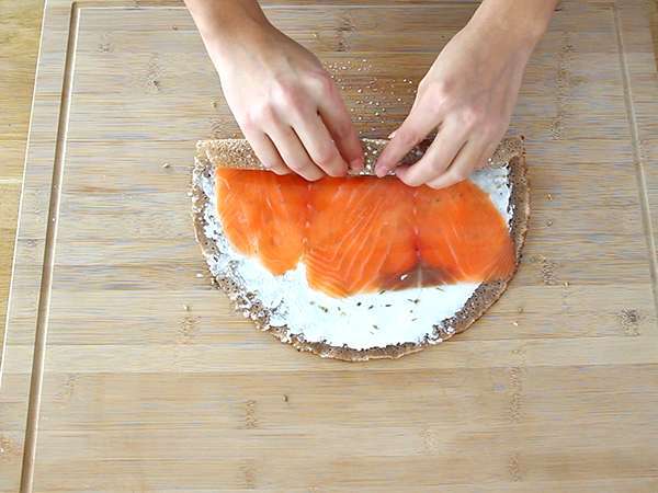 Рулца от елда със сьомга - Подготовка стъпка 3