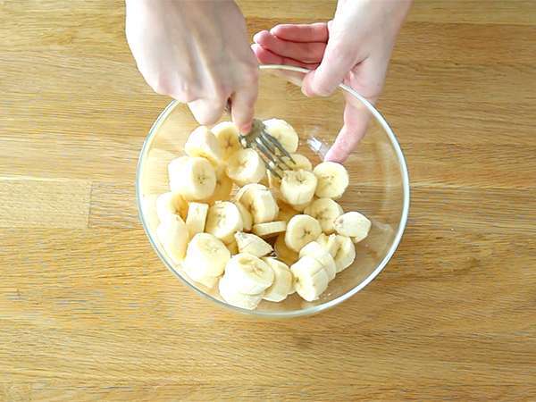 Бананов хляб, бананова торта - Подготовка стъпка 1