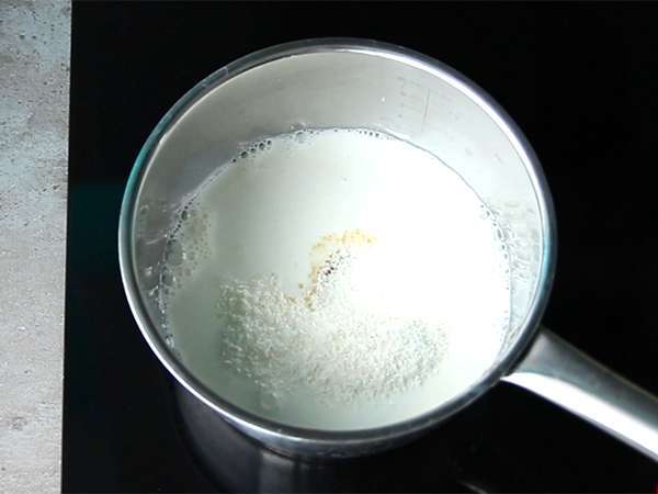 Веган кокосова панакота - Подготовка стъпка 1