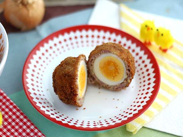 Scotch eggs - панирани яйца по шотландски - Подготовка стъпка 5