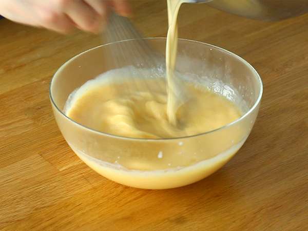 Флан с кондензирано мляко - Подготовка стъпка 3