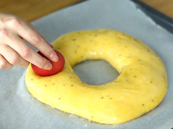 Mouna, традиционният великденски бриош - Подготовка стъпка 6