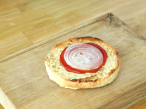 Бърз и лесен домашен бургер - Подготовка стъпка 4