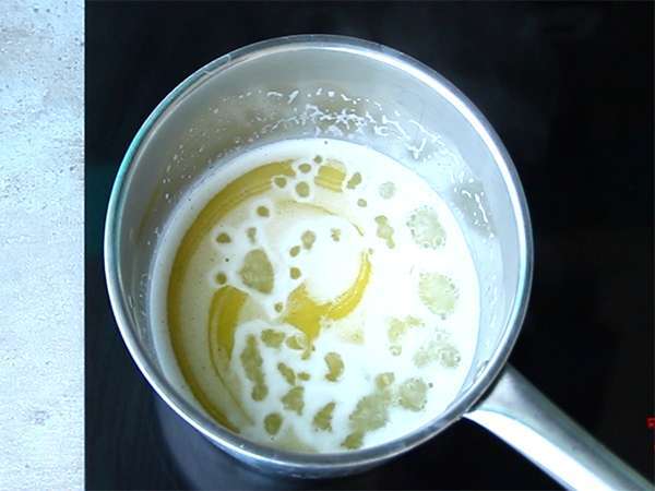 Безглутенов сладкиш choux - Подготовка стъпка 1