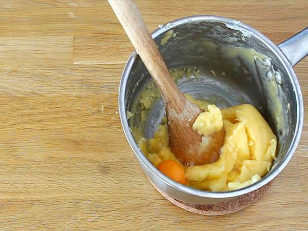 Безглутенов сладкиш choux - Подготовка стъпка 3