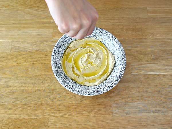 Кремообразен ливански хумус - Подготовка стъпка 4