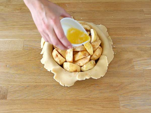 Ябълков пай по английски - Подготовка стъпка 4