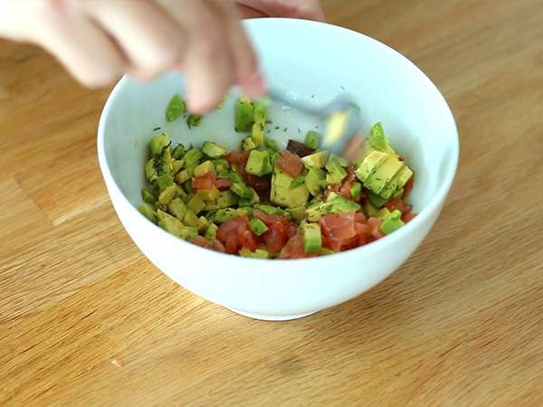 Тост със сьомга и авокадо - Подготовка стъпка 2