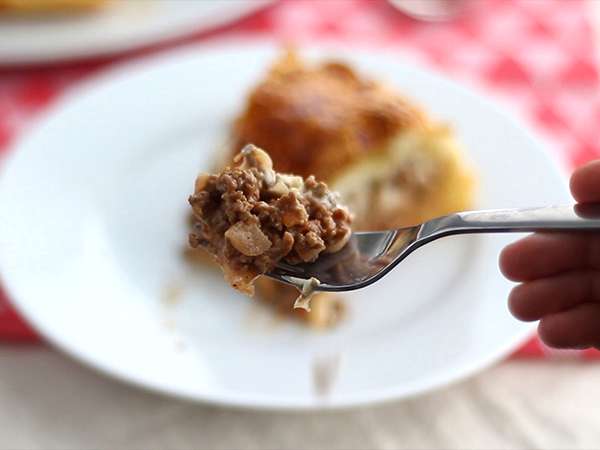 Пай с хамбургери, чийзбургер за споделяне! - Подготовка стъпка 7