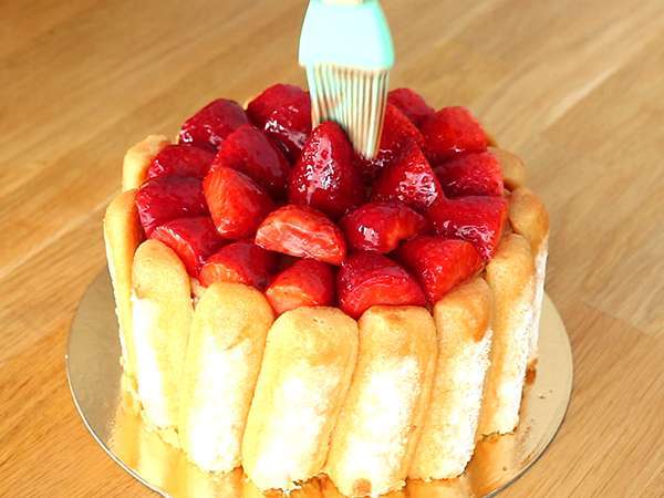 Бърз и лесен ягодов сладкиш - Подготовка стъпка 7