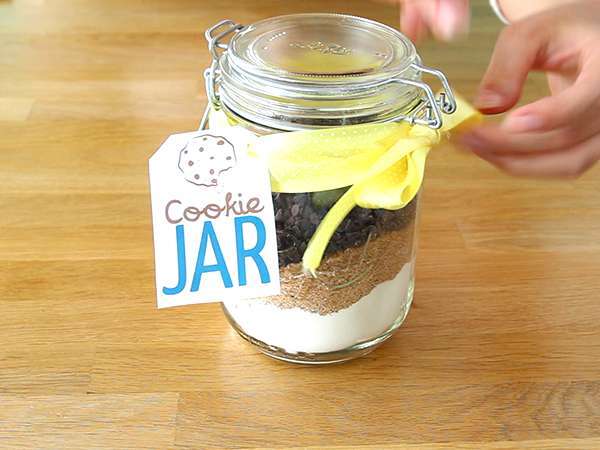 Буркан за бисквити, подарък за любителите на храната - Подготовка стъпка 4