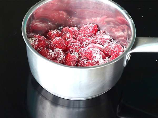 Малинов мус - Подготовка стъпка 1