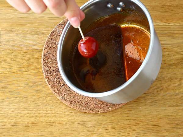 Карамелизирани чери домати със сусам или любовни домати - Подготовка стъпка 3