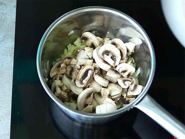Ризото с киноа и гъби - Подготовка стъпка 1