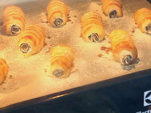 Каноли с ванилов крем - Подготовка стъпка 4