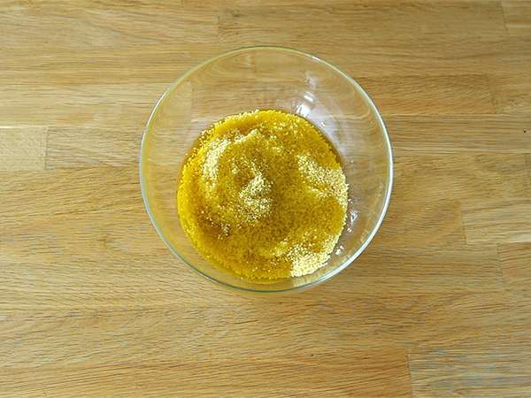 Много лесен ориенталски табулех - Подготовка стъпка 1