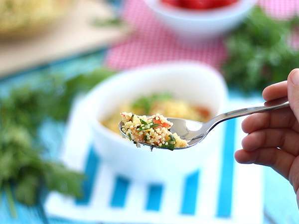 Много лесен ориенталски табулех - Подготовка стъпка 4