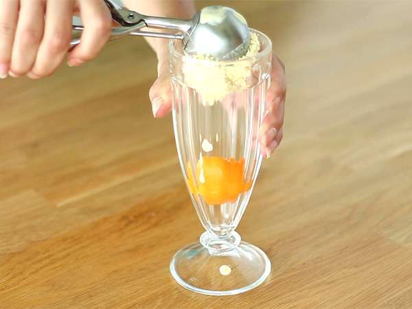 Праскова мелба - Подготовка стъпка 1