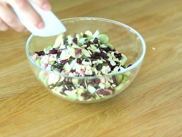 Салата от бакла с бекон - Подготовка стъпка 3