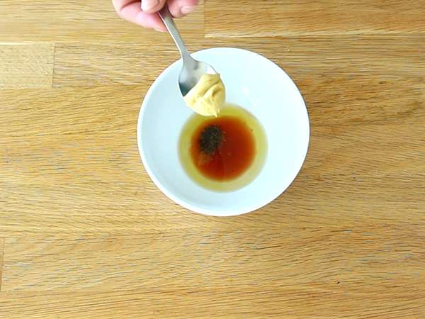 Салата от бакла с бекон - Подготовка стъпка 4