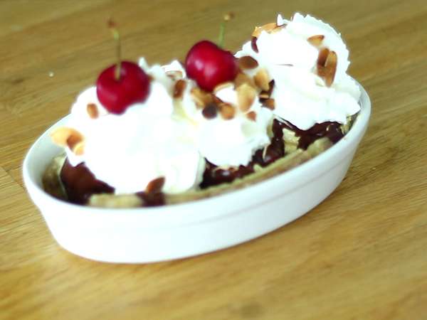 Банан Сплит, известният замразен десерт - Подготовка стъпка 3