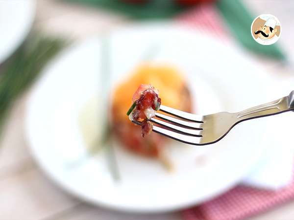 Тартар от шунка, пъпеш и домати - Подготовка стъпка 6