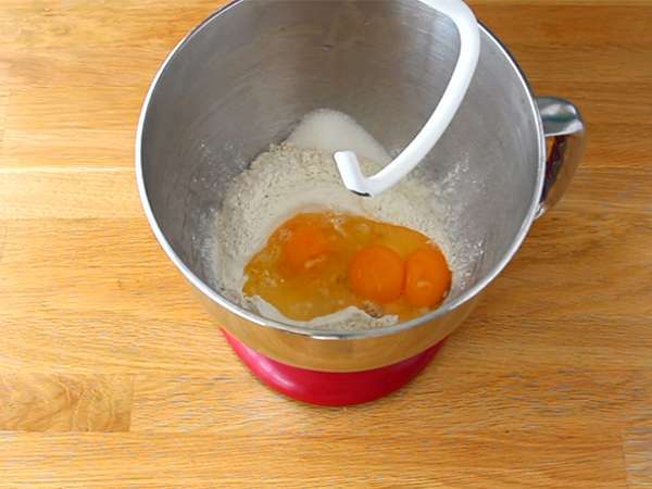 Tarte tropézienne, обяснено стъпка по стъпка - Подготовка стъпка 1