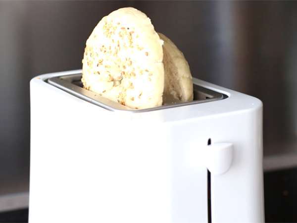 Вегетариански багел - Подготовка стъпка 1