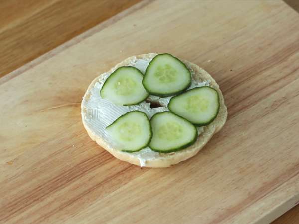 Вегетариански багел - Подготовка стъпка 2