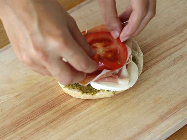 Италиански багел - Подготовка стъпка 3