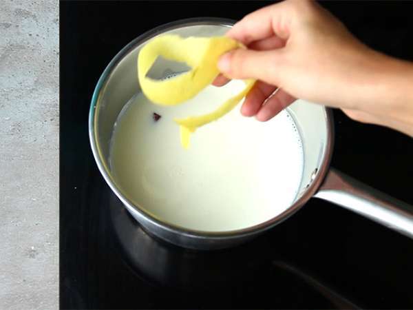 Natillas, испанският яйчен крем - Подготовка стъпка 1