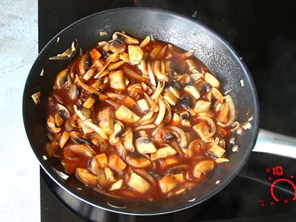 Бърз и лесен говежди Строганов - Подготовка стъпка 4