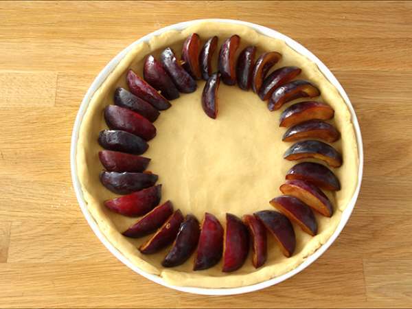 Тарт от сливи от брион - Подготовка стъпка 4