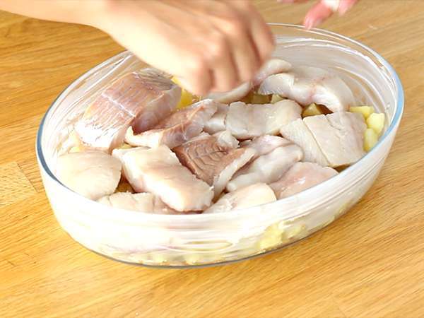 Гратен от риба, проста и лесна рецепта - Подготовка стъпка 2