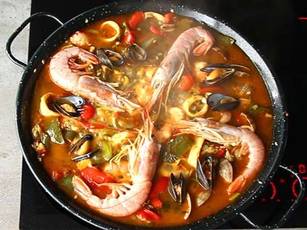 Паеля с морски дарове - Подготовка стъпка 10