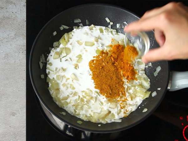 Експресно къри от скариди с кокосово мляко - Подготовка стъпка 2