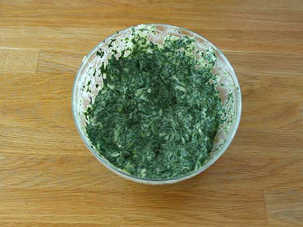 Лесни спаначени фрити - Подготовка стъпка 2