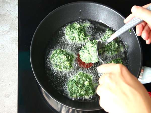 Лесни спаначени фрити - Подготовка стъпка 3