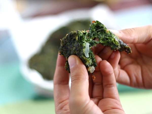 Лесни спаначени фрити - Подготовка стъпка 4