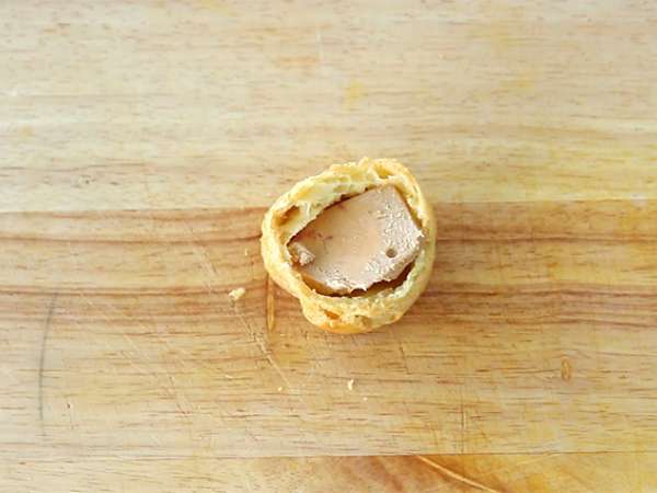 Сладкиши от шушулка с фоа гра и конфи лук - Подготовка стъпка 5