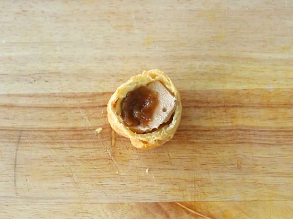 Сладкиши от шушулка с фоа гра и конфи лук - Подготовка стъпка 6