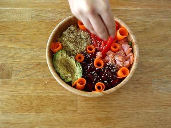 Купа Буда със сьомга - Подготовка стъпка 5