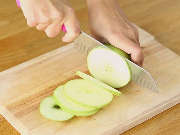 Сьомга милле фейле със зелена ябълка - Подготовка стъпка 1