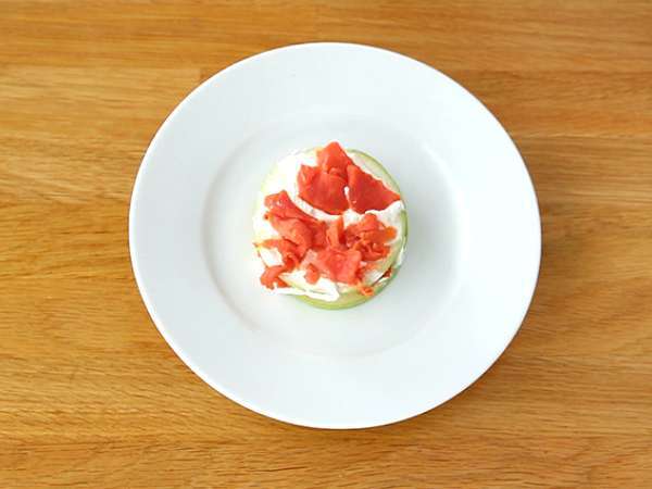 Сьомга милле фейле със зелена ябълка - Подготовка стъпка 4