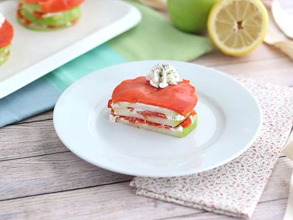 Сьомга милле фейле със зелена ябълка - Подготовка стъпка 6