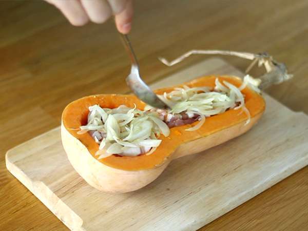 Courgiflette - тартифлет от тиквички с масло - Подготовка стъпка 2