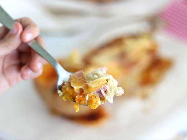 Courgiflette - тартифлет от тиквички с масло - Подготовка стъпка 5