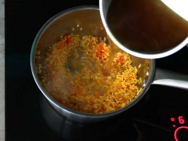 Ризото от миди с шафран - Подготовка стъпка 2