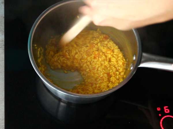 Ризото от миди с шафран - Подготовка стъпка 3